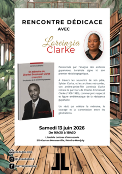 Rencontre dédicace à la librairie Kazabul Rémire
