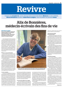 Alix de Bonnières, médecin-écrivain des fins de vie