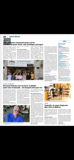 Bernard Dumaz sort un livre et plaide pour une économie 