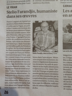 Stelio Farandjis, humaniste dans ses oeuvres